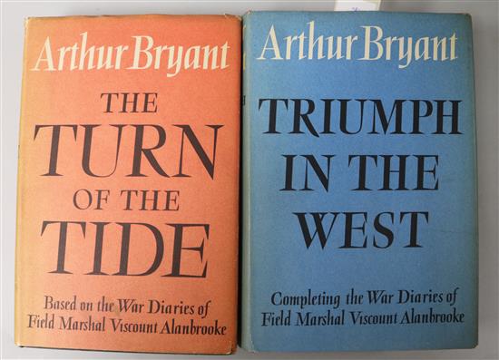 Bryant, Arthur - The Turn of The Tide, 1939-1943, 2nd edition, Collins 1957, 8vo, cloth with dust wrapper,
